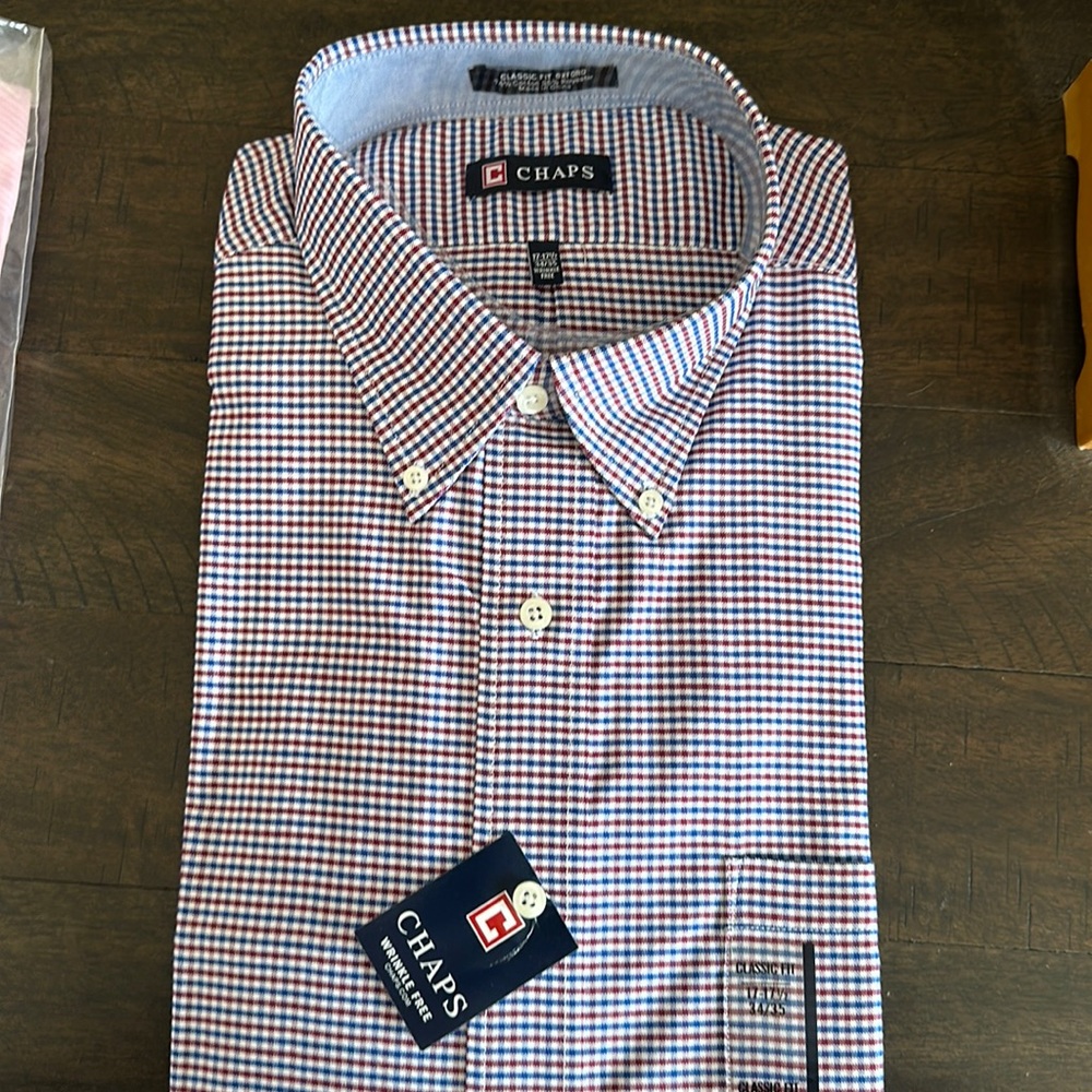 Classic Fit Chaps Button up Shirt
